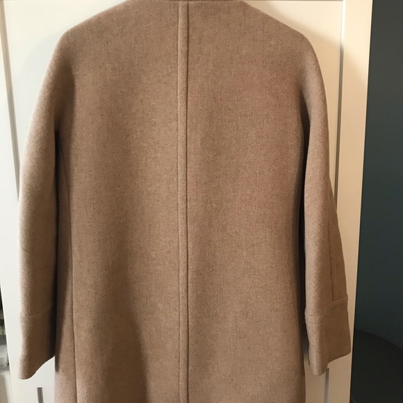 J Crew Cocoon Coat Italian Stadium Cloth Wool - Picture 5 of 5